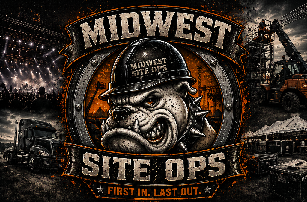 Midwest Site Ops bulldog crest